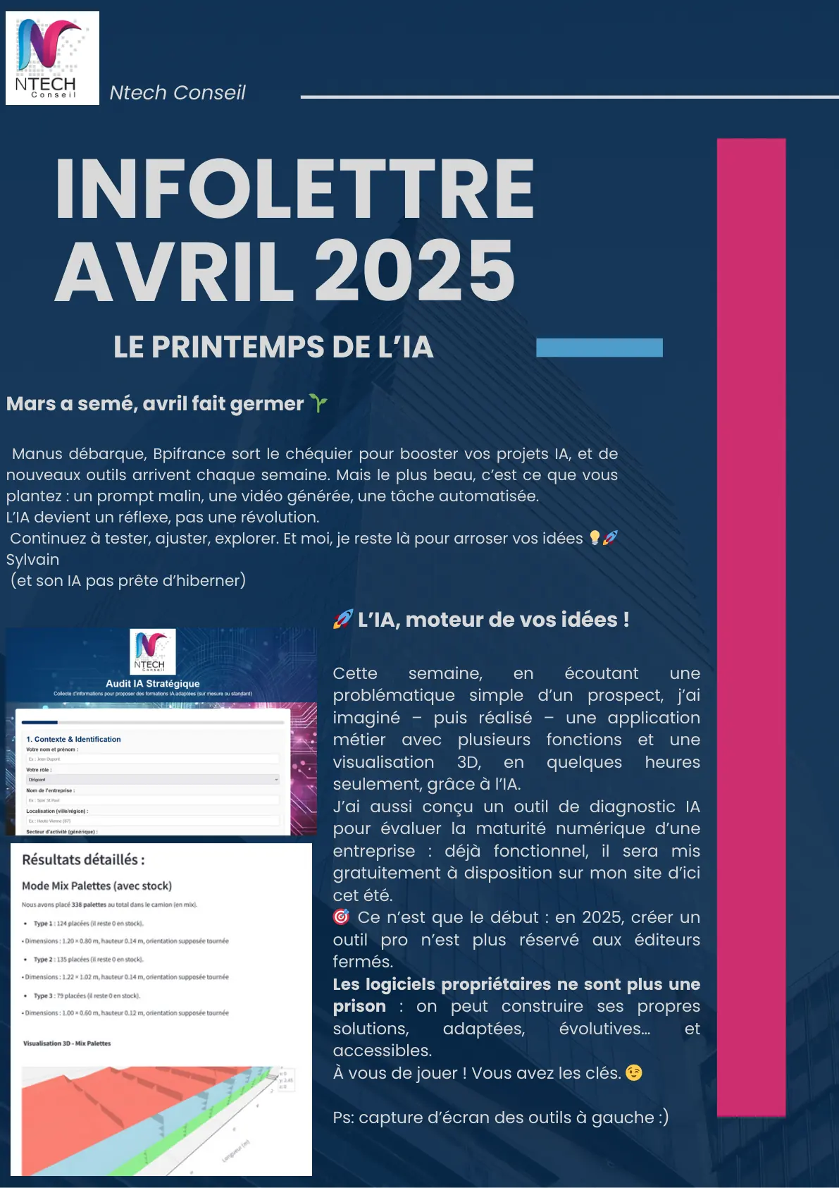 Infolettre IA - Avril 2025 - page 1