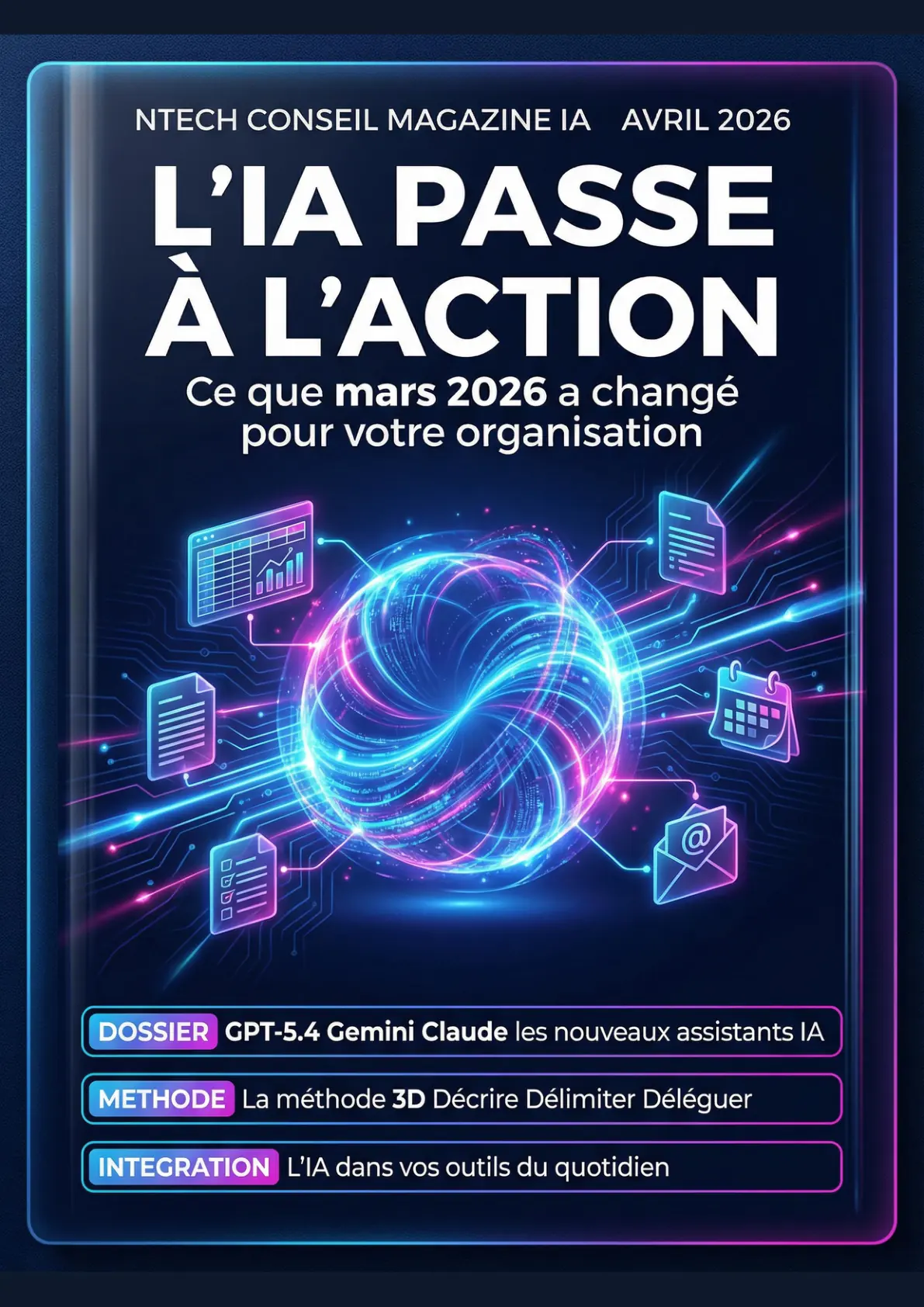 Couverture de Infolettre IA - Avril 2026