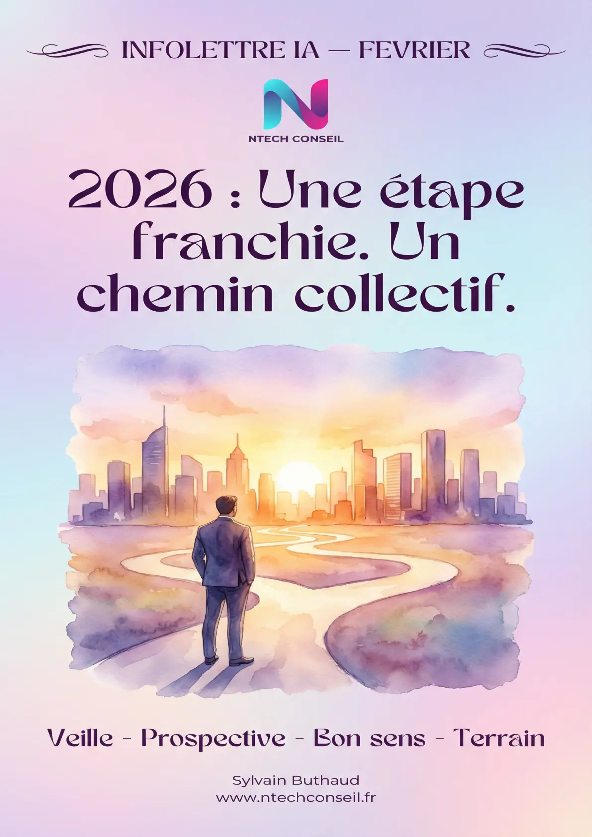 Couverture de Infolettre IA - Février 2026