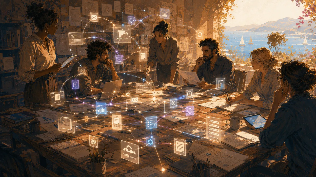 Mini-outils métiers et automatisations utiles organisés autour d’une équipe humaine