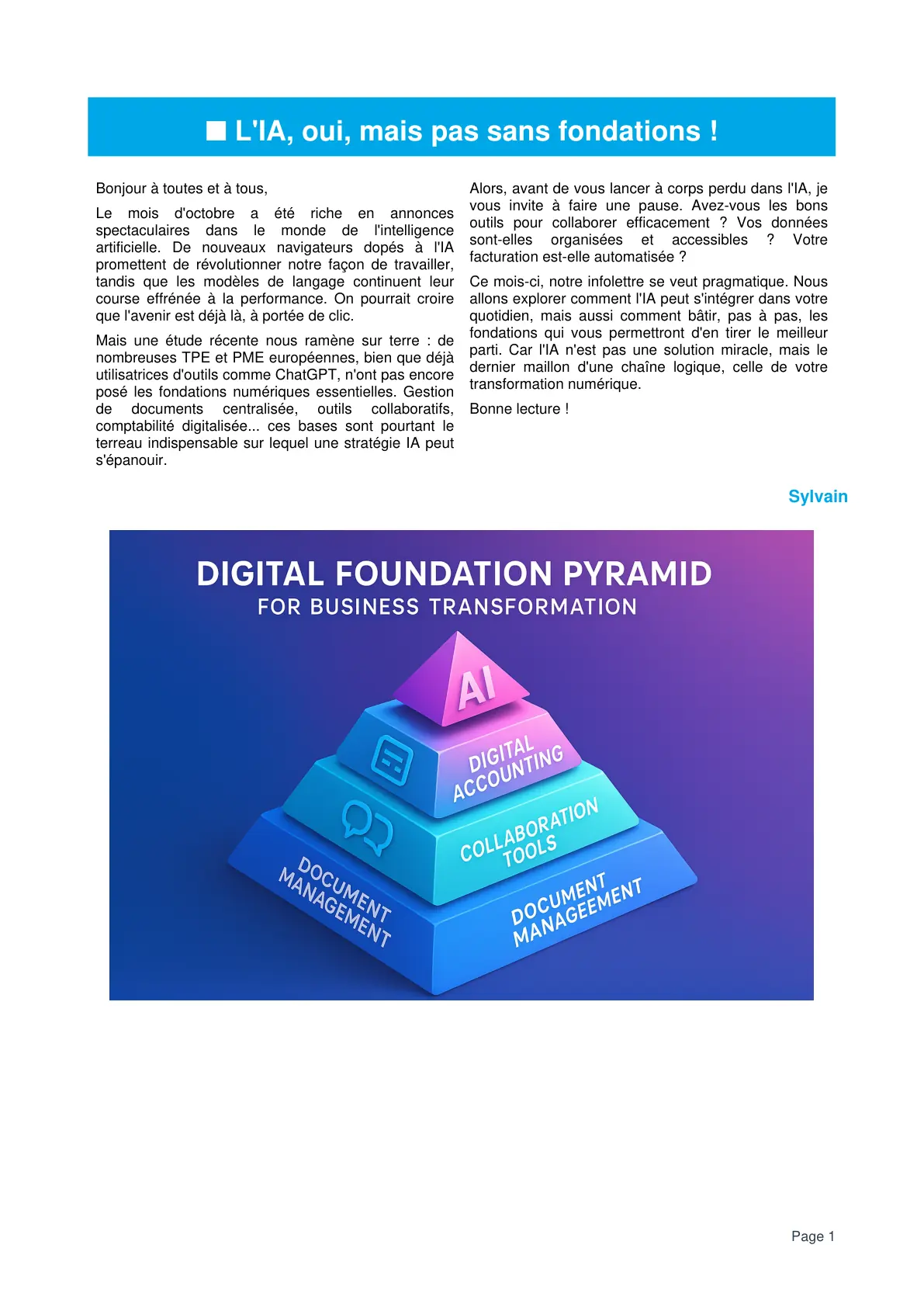 Infolettre IA - Novembre 2025 - page 2